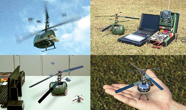 The World's First Coaxial Rotor  Mini-Helicopter