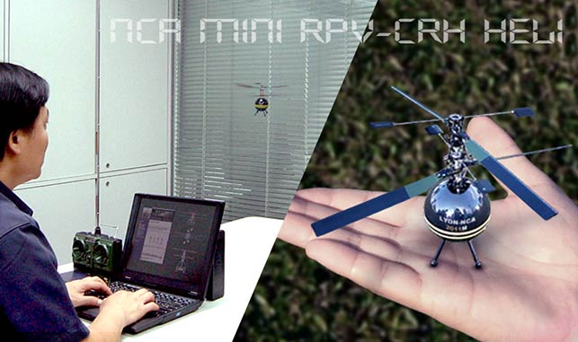 NCA's Coaxial Rotor Tiny Helicopter 