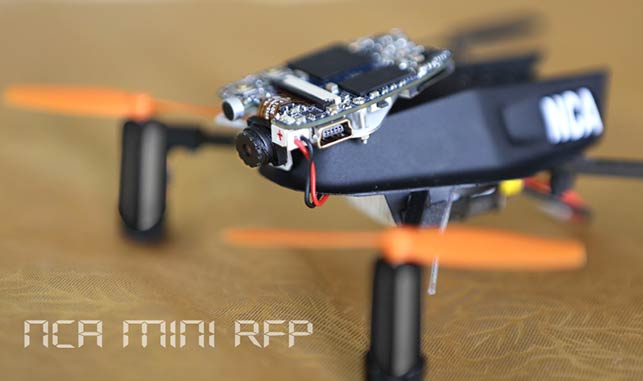 NCA's Tiny Quadcopter based on bee colony effect