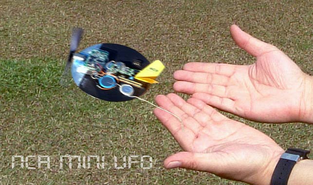 NCA's Tiny Artificial UFO